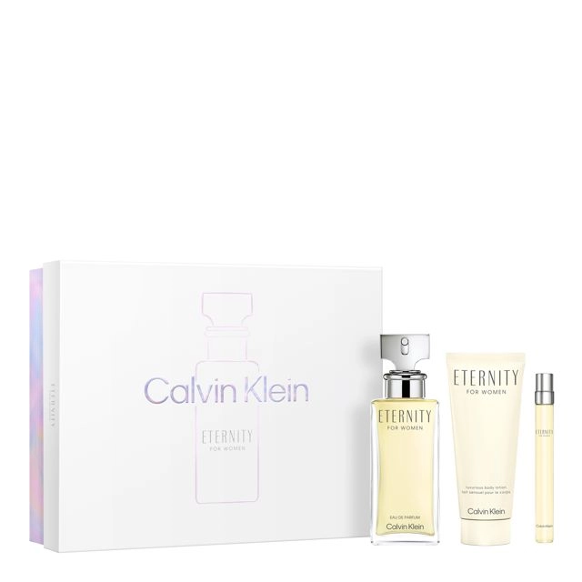 Calvin Klein Eternity for Women EDP 100ml Gift Set 3 Piece