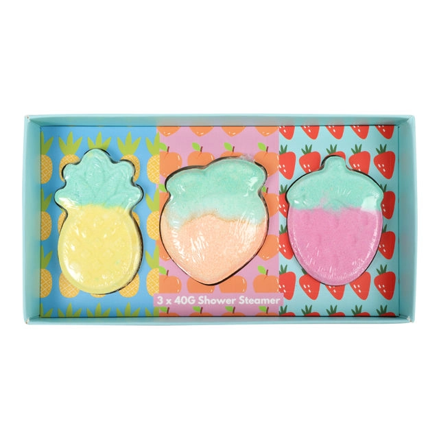 Fruity Shower Steamers Set 3 Piece