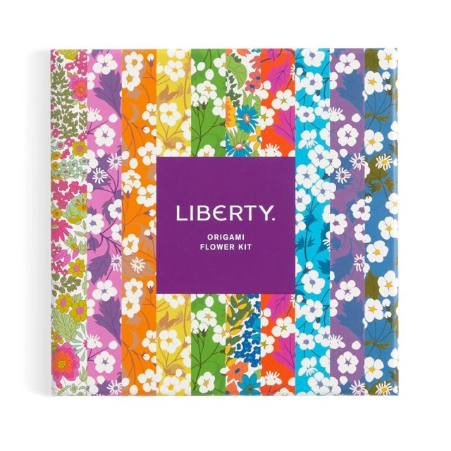 Galison Liberty Floral Origami Flower Kit