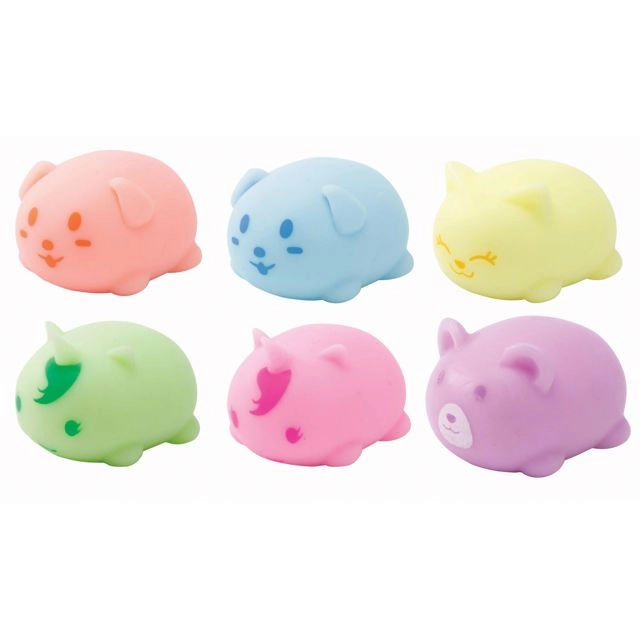 Is Gift Glow in The Dark Squishy Pets Assorted