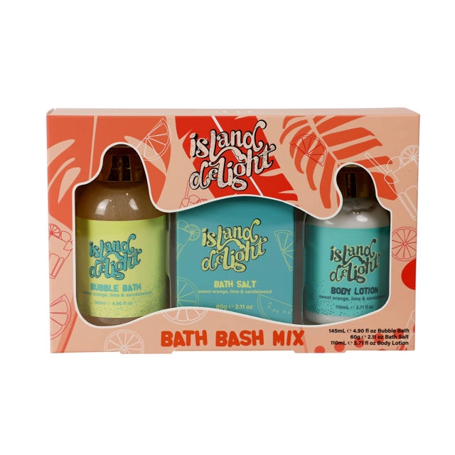 Island Delight Bath Bash Mix 3 Piece