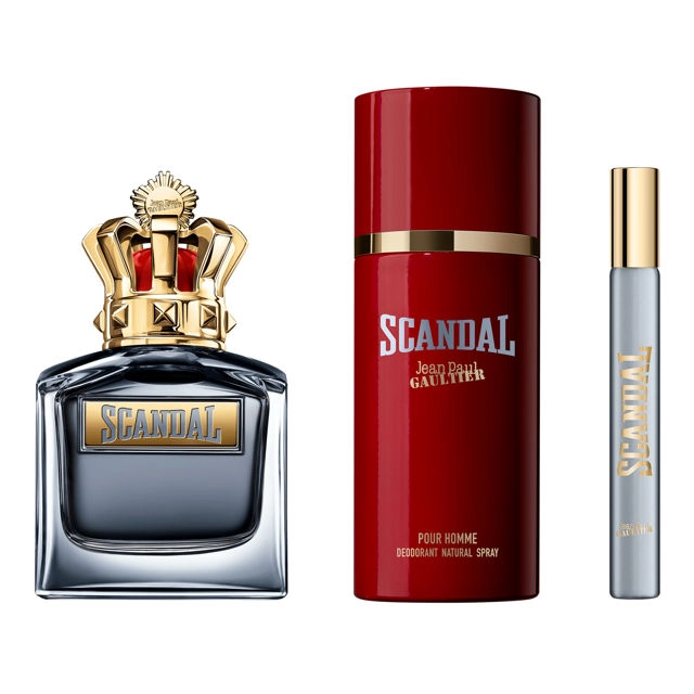 Jean Paul Gaultier Scandal Pour Homme EDT 100ml Gift Set 3 Piece