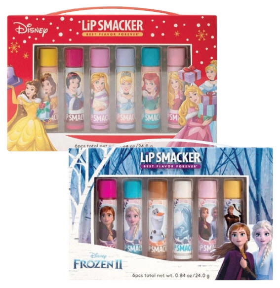 Lip Smacker Disney Princess or Frozen Lip Balm Vault