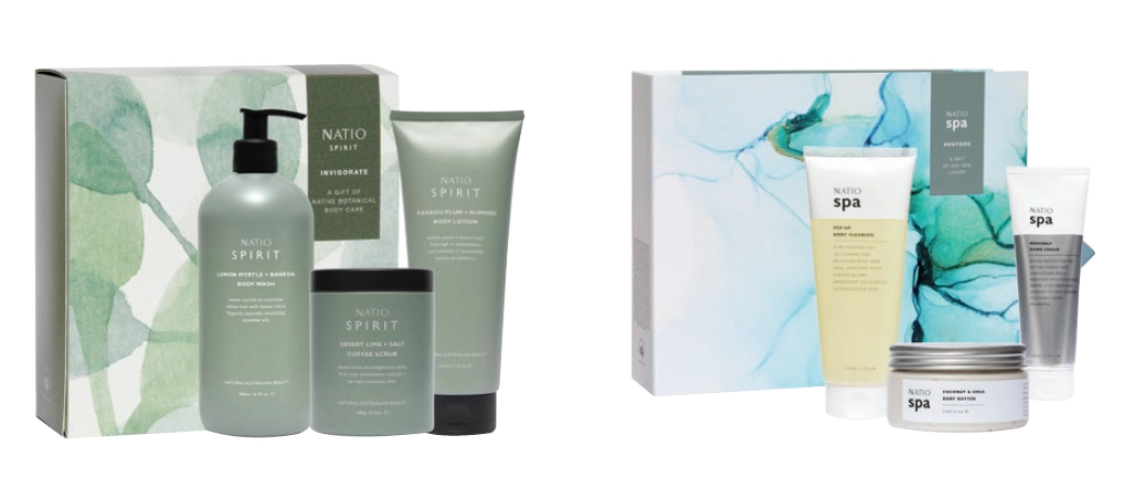 Natio Invigorate or Restore Gift Set 3 Piece