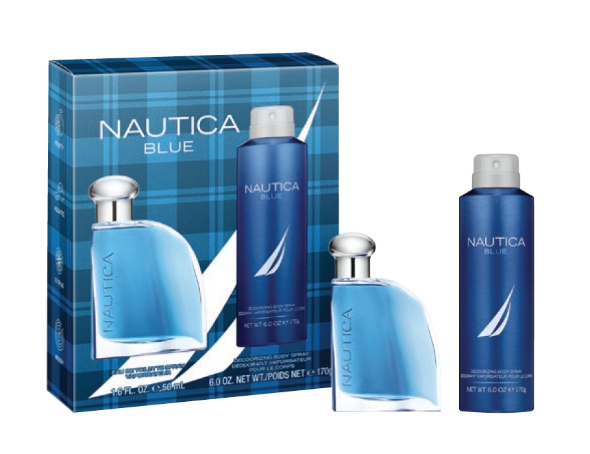 Nautica Blue EDT 50ml Gift Set 2 Piece