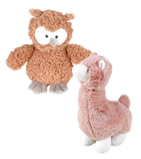 Ollie & Paige Peaches the Owl or Abby the Alpaca Plush Toy