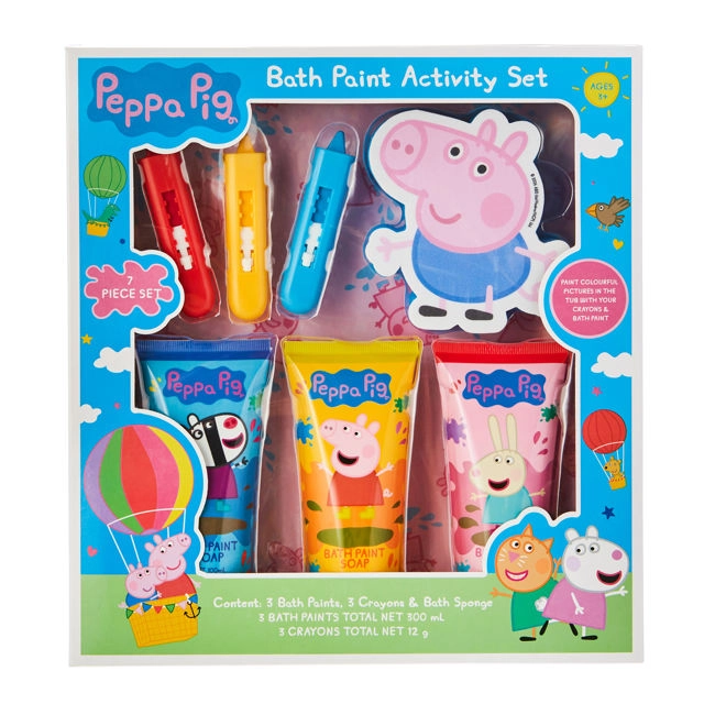 Peppa Pig Bath Paint Activity Set