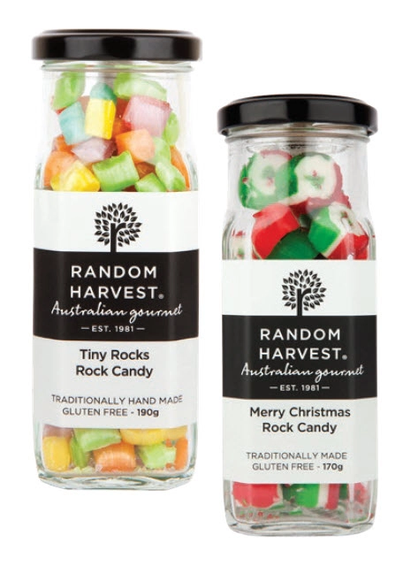 Random Harvest Tiny Rocks or Merry Christmas Rock Candy 170g