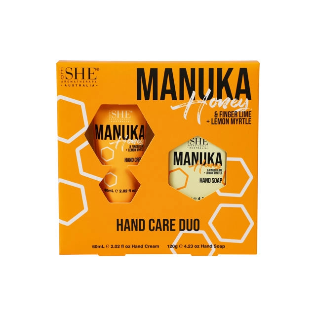 She Aromatherapy Manuka Honey Hand Care Duo