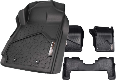 Bedrock Front & Rear Moulded Floor Liners