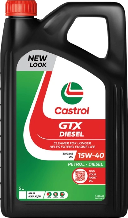 Castrol GTX Diesel 15W-40 5L