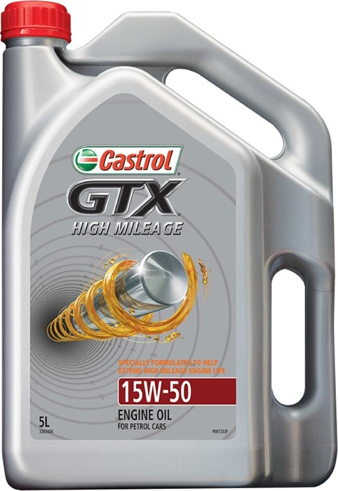 Castrol Gtx High Mileage 15W-50 5L