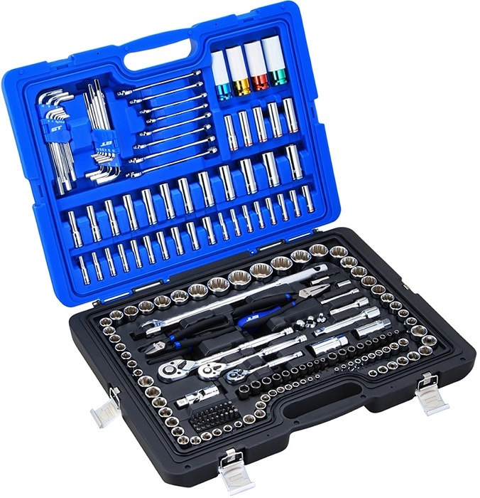 Garage Tough 199 Piece Portable Automotive Tool Kit