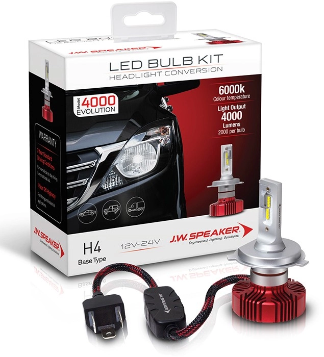 J.W. Speaker LED Headlight Conversion Bulb Kits