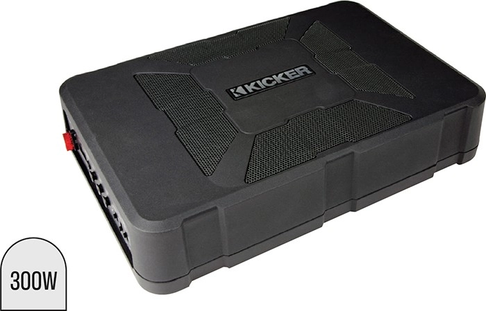 Kicker 8” Hideaway Subwoofer with Built-in AMP