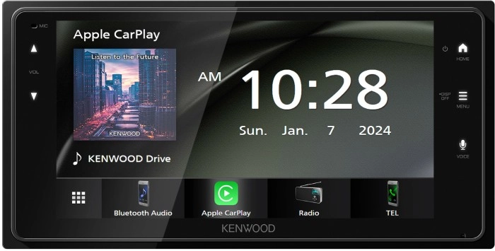 NEW Kenwood 6.8” 200mm AV Receiver Wireless CP/AA