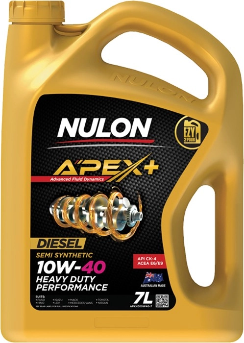 Nulon Apex+ Heavy Duty Diesel 10W-40 7L