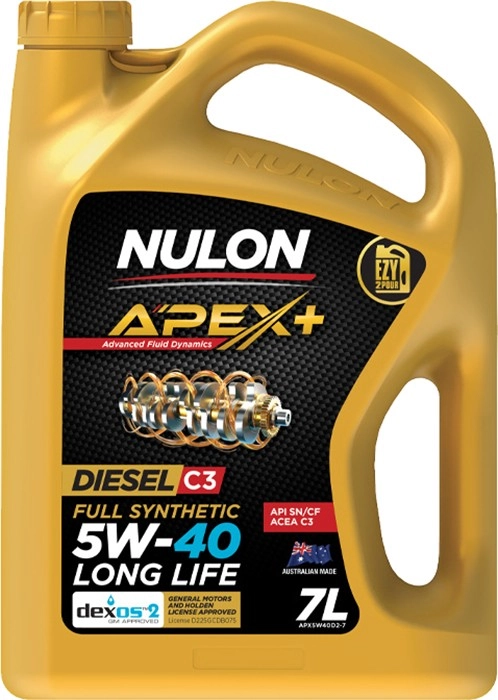 Nulon Apex+ Long Life 5W-40 7L