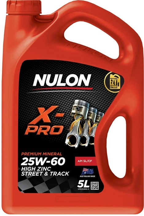 Nulon X-Pro High Zinc 25W-60 5L