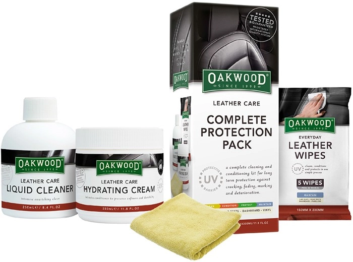 Oakwood Leather Care Complete Protection Pack