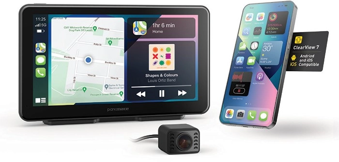 Parkmate Wireless Smart Monitor Carplay + Dual Camera