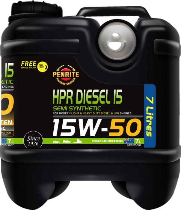 Penrite HPR Diesel 15 15W-50 7L