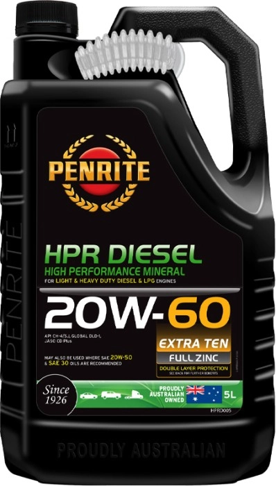 Penrite HPR Diesel 20W-60 5L