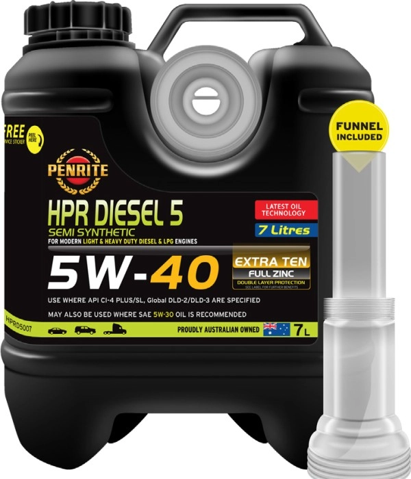 Penrite HPR Diesel 5 5W-40 7L