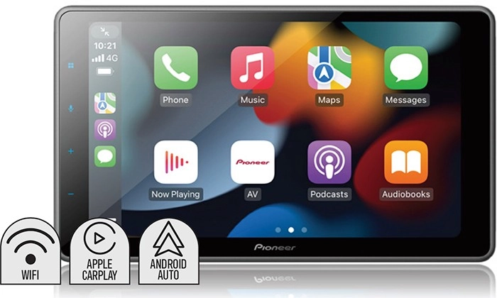 Pioneer 9” 200W AV Wireless Carplay Android Auto Receiver