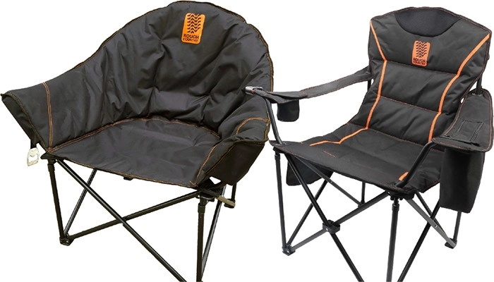 Rough Country Deluxe Folding Camping Chairs