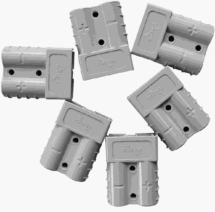 Voltage Heavy Duty 50AMP Anderson Plug 6 Pack