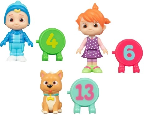 CoComelon Blind Figure Pack Number Surprise - Assorted