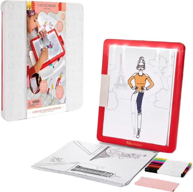 F.A.O. Schwarz Fashion Designer Light-Up Tracing Tablet