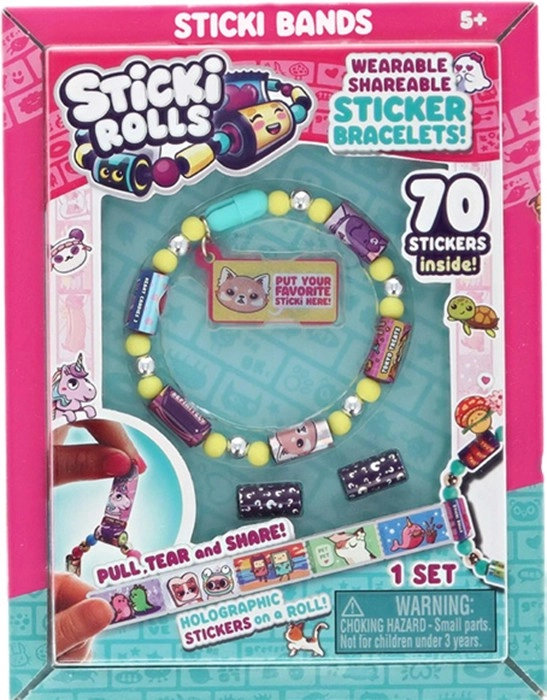 NEW Sticki Rolls Sticki Band Single Pack