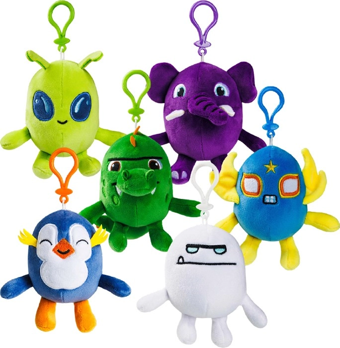 Smashlings Clip-On Plush - Assorted