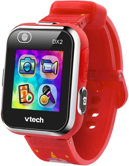 VTech Kidizoom Smartwatch DX2.0 Red with Unicorns