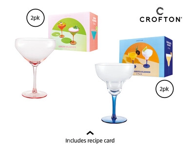 Cocktail Glasses Gift Set 2pk