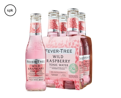 Fever Tree Wild Raspberry Tonic 4 x 200ml