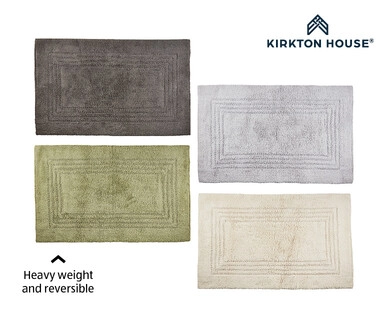 Luxury Reversible Cotton Bath Mat