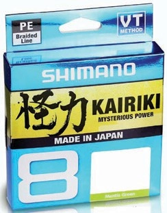 15% off Regular Price on Shimano Kairiki 8 Braid