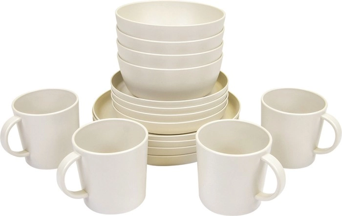 Earth by Wanderer Recycled Materials 16 Piece Dinner Set