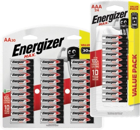 Energizer Value Pack Batteries