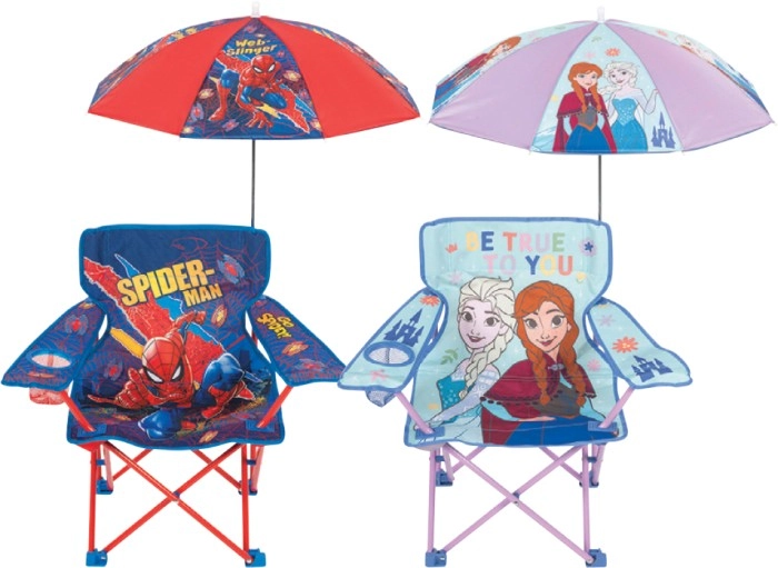 Licensed Kids Chair with Umbrella