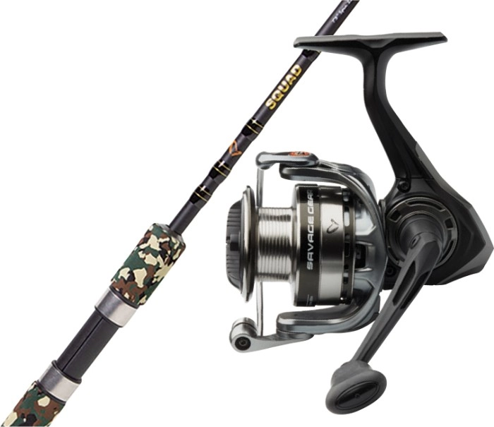 Savage Gear Sg4 Spin Reel + Savage Gear Squad Rod Pack