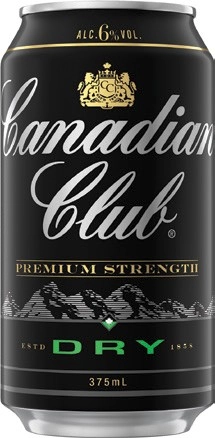 Canadian Club Premium & Dry 6% 10 Pack