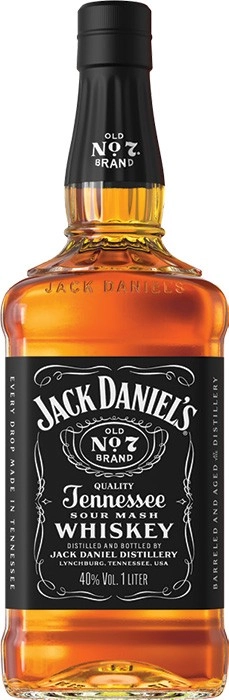 Jack Daniel's Old No.7 Tennessee Whiskey 1 Litre