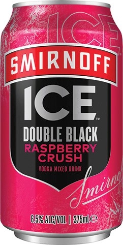 Smirnoff Ice Double Black 6.5% Varieties 4 Pack