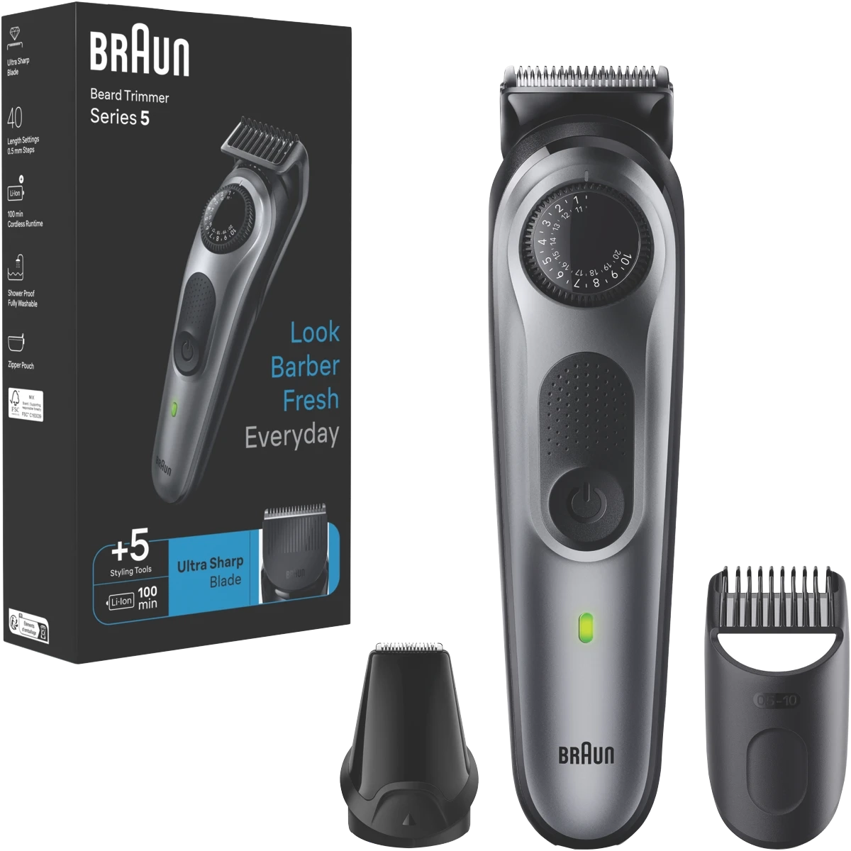 Braun Series 5 Beard Trimmer Grey