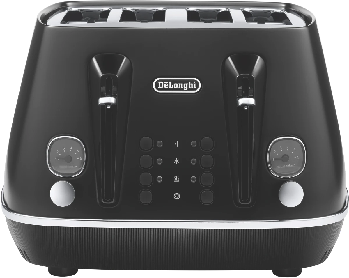 DeLonghi Distinta Moments 4 Slice Toaster - Black