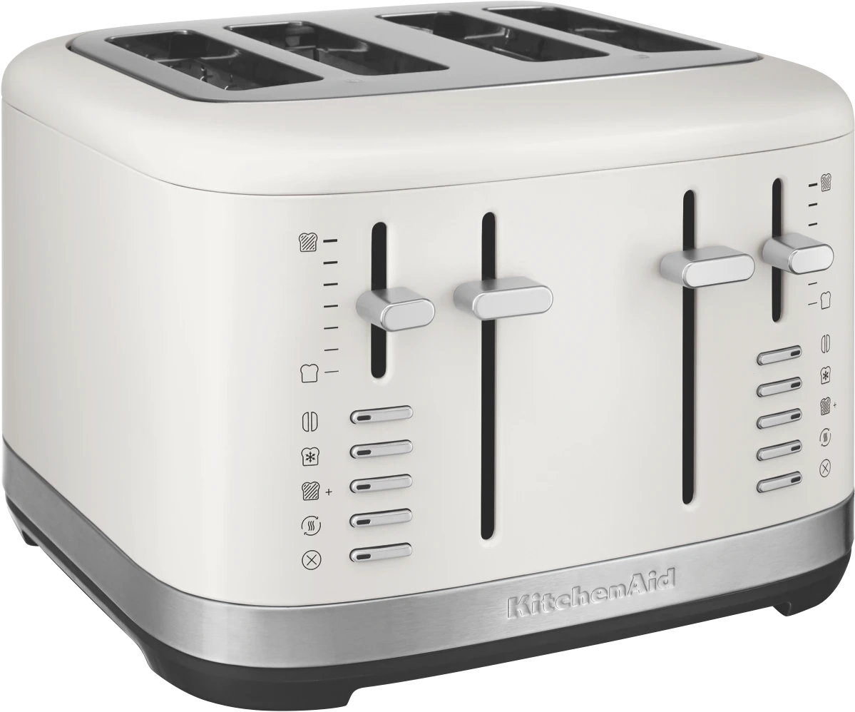 KitchenAid 4 Slice Toaster Porcelain White